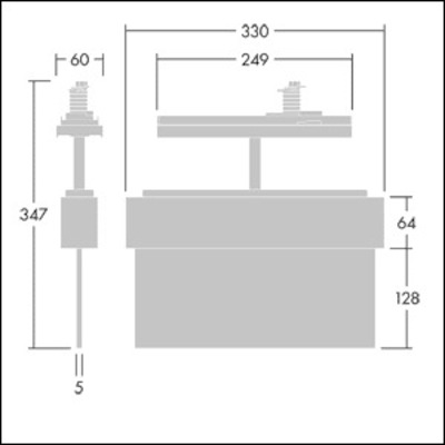 Thorn Sicherheitszeichenleuchte weiß VOYAGER BL #96636563