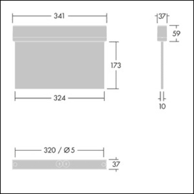 Thorn Sicherheitszeichenleuchte weiß VOYAGER ST #96638428