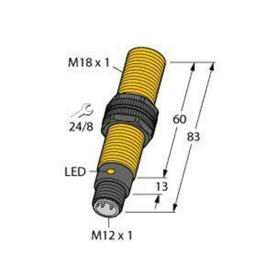 Turck Sensor kapazitiv BC5S18AP4XH1141/S250