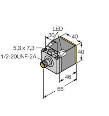 Turck Sensor induktiv NI35U-CK4 #4280430