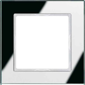 Jung Glasrahmen 5-fach si/vers waage/senkrecht AC 585 GL SI