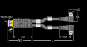 Turck Zweifachverteiler VBRK4.4-2 #6630437