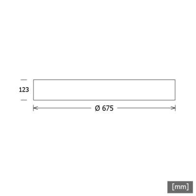 LTS Licht&Leuchten LED-Anbauleuchte 4000K 5481lm PLL22675402/DALI si