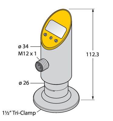 Turck Drucksensor frontbündig PS016V-607 #6833092