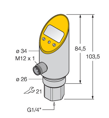 Turck Drucksensor PS040V-30 #6833307