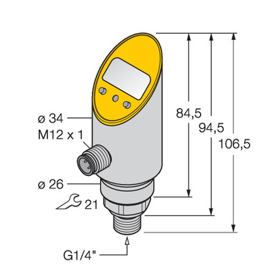 Turck Drucksensor PS250R3042UPN8XH1141
