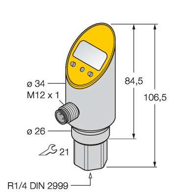 Turck Drucksensor PS010V3112UPN8XH1141