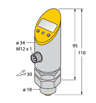 Turck Temperaturerfassung m. Stromausgang TS500LI2UPN8XH1141