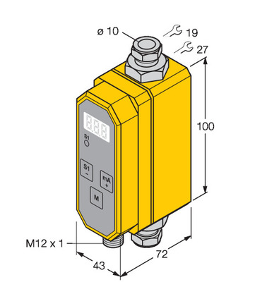 Turck Inline-Sensor Auswertelektronik FTCI-10D1 #6870042