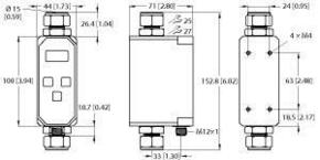 Turck Inline-Sensor Auswertelektronik FTCI-15D1 #6870043