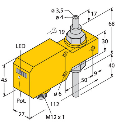 Turck Inline-Sensor FCITCD04A4PAP8XH1141