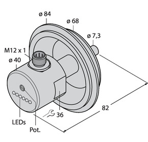 Turck Eintauchsensor FCS-68A4- #6872003