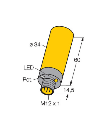 Turck Sensor kapazitiv BC15-K34-AN4X-H1141
