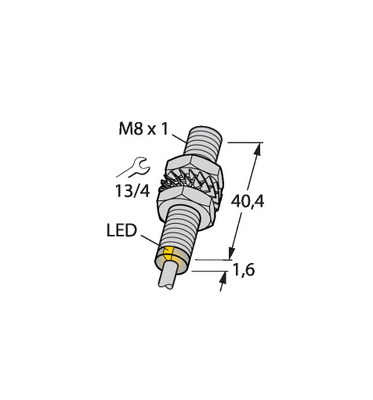 Turck Magnetfeldsensor BIM-EG08-AN6X
