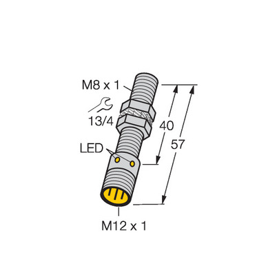 Turck Magnetfeldsensor BIM-EG08-Y1X-H1341