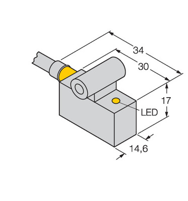 Turck Magnetfeldsensor f. Pneumatikzylinder BIM-IKT-AN6X