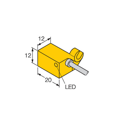 Turck Magnetfeldsensor f. Pneumatikzylinder BIM-QST-AN6X