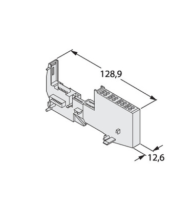 Turck Basismodul BL20-P4S-SBBC-G