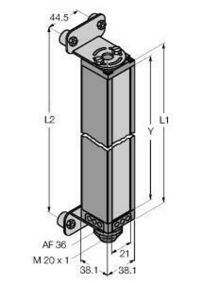 Turck Messender Lichtvorhang Sender BMEL7216A