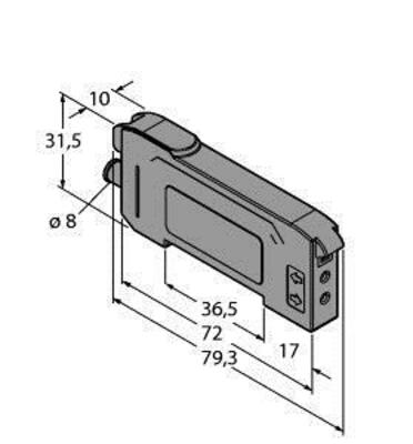 Turck Opto Sensor Lichtleiter DF-G2-PS-Q7