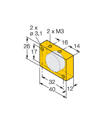 Turck Dauermagnet DM-Q12