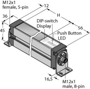 Turck Messender Lichtvorhang Empfänger EA5R900PIXMODQ