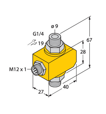 Turck Inline-Sensor FCI-D10A4P-NA-H1141