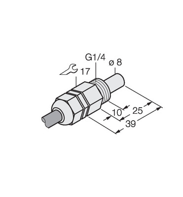 Turck Eintauchsensor FCS-G1/4T-NA