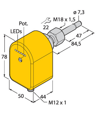 Turck Strömungssensor FCST-A4P-AP8X-H1141