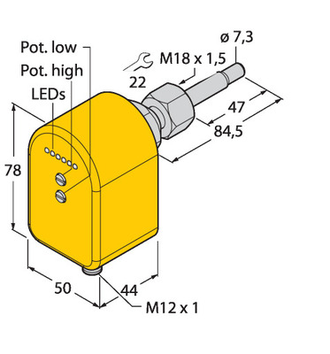 Turck Strömungssensor FCST-A4P-LIX-H1141