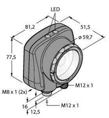 Turck Bild Sensor Bildverarbeitung IVU2PRGI08