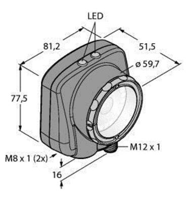 Turck Bild Sensor Bildverarbeitung IVU2PTGW16