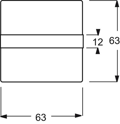 Busch-Jaeger Wippe meteor/gr bel.,Beschriftungsf. 1764 NLI-803