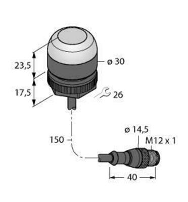 Turck Bestückungssensor Pick-to-Light K30RPTRXDQP