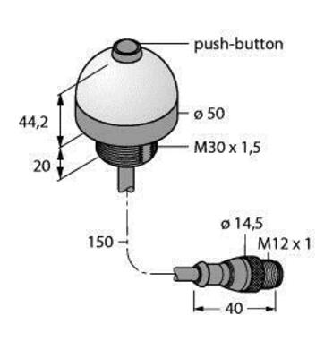 Turck Bestückungssensor Pick-to-Light K50APPBGYCQPMA