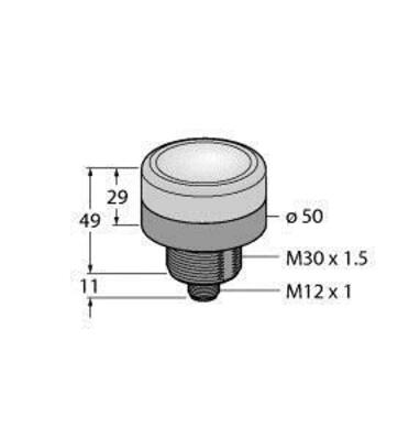 Turck LED-Anzeige Kennleuchte K50BCLGRXPQ