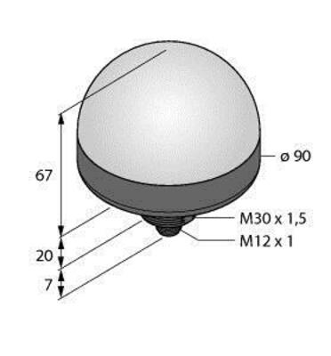 Turck LED-Anzeige Kennleuchte K90LGYRPQ