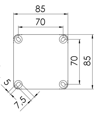 Wiska Abzweigkasten COMBI 308/5 LG RD