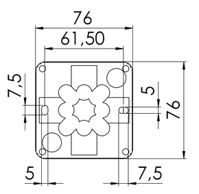 Wiska Abzweigkasten COMBI108BK/3-221-413