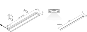 Hera LED Top-Stick FK 1200mm dynam. 61001844401