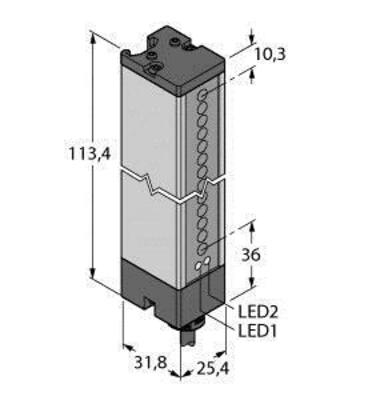 Turck Opto Sensor Lichtvorhang LX3RSR