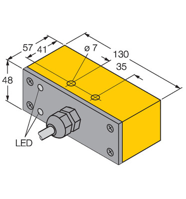 Turck Sensor induktiv NI30-Q130-ADZ30X2