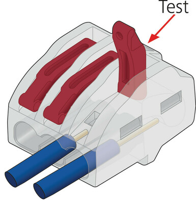 HellermannTyton Verbindungsklemme 3 Leiter, transp. 148-90063(8)