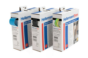 HellermannTyton Warmschrumpfschlauch 2:1 grau 10 m Rolle 300-30484(10)