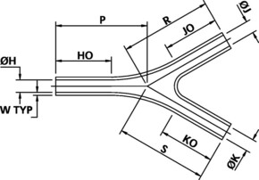 HellermannTyton Flachprofilformteil schwarz 492H412-9-PO-X-BK(5)