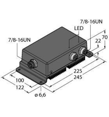 Turck Kompaktes Schaltnetzteil PSU67-12-2480/M