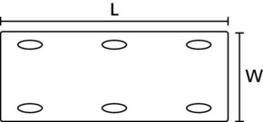 HellermannTyton Kennzeichnungsschilder 20x51mm wß 1000/Rol 556-82056(1000)