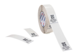 HellermannTyton Etiketten selbstlamin. transparent/weiß 596-01904(650)