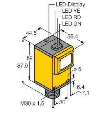Turck Optoelektronischer Sensor Q45BB6R