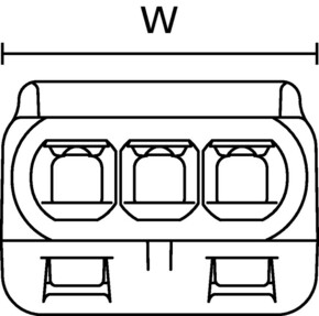 HellermannTyton HelaCon Releasable Verbindungsklemme HCR-5-PC-CL (50)